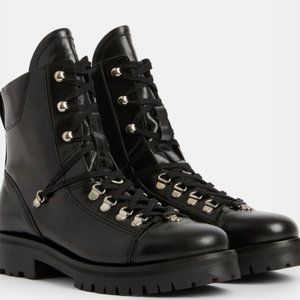 All Saints Franka Leather Boots - Size 9 NWT's and Box